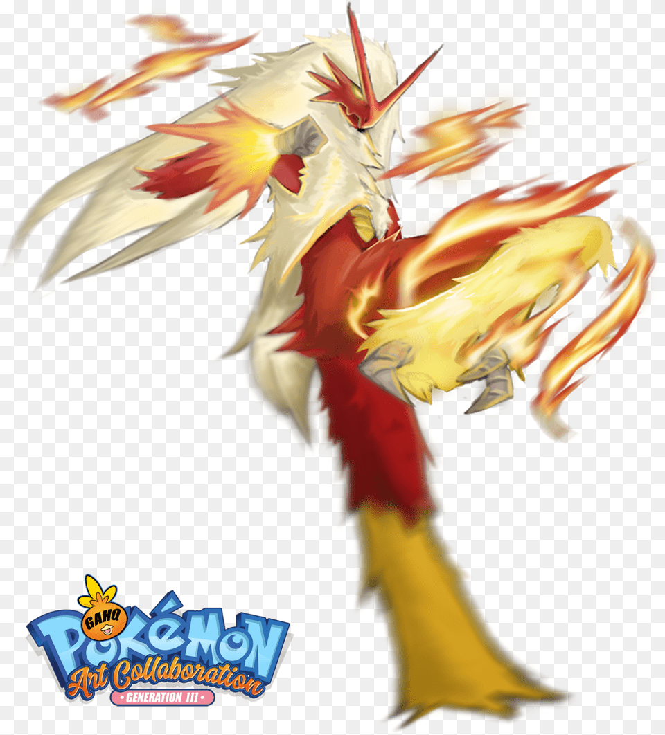 Pokemon Generation Iii Art Tribute Blaziken Art, Adult, Bride, Female, Person Png Image