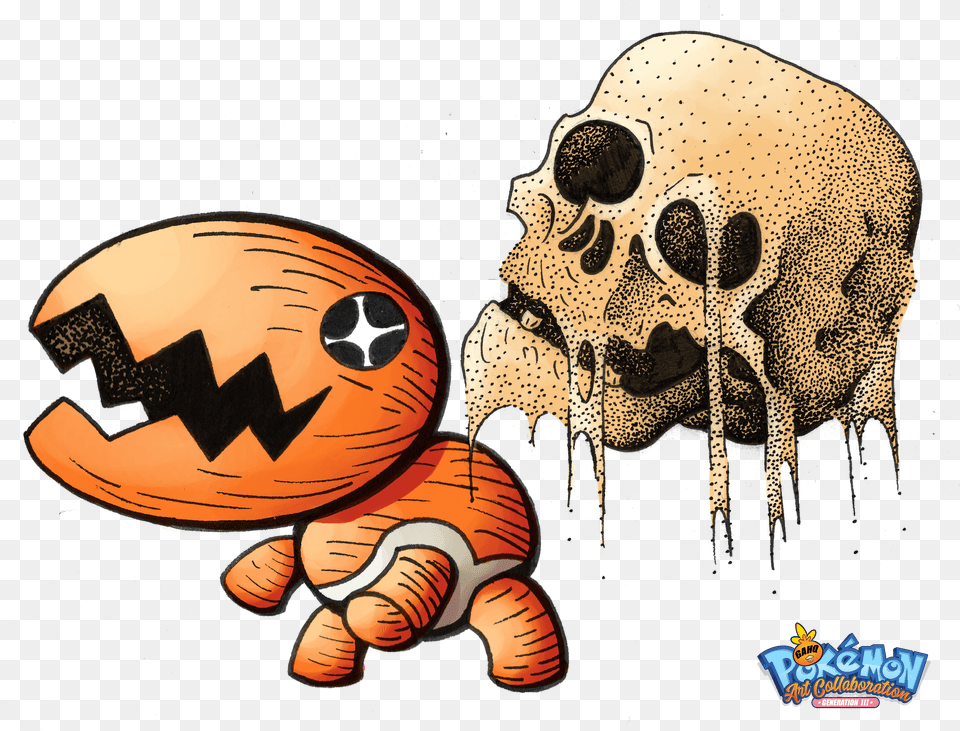 Pokemon Generation Iii Art Tribute Trapinch Skull Kid, Face, Head, Person Free Transparent Png
