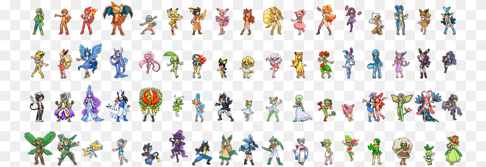 Pokemon Gijinka Sprites, Dancing, Leisure Activities, Person Free Png Download