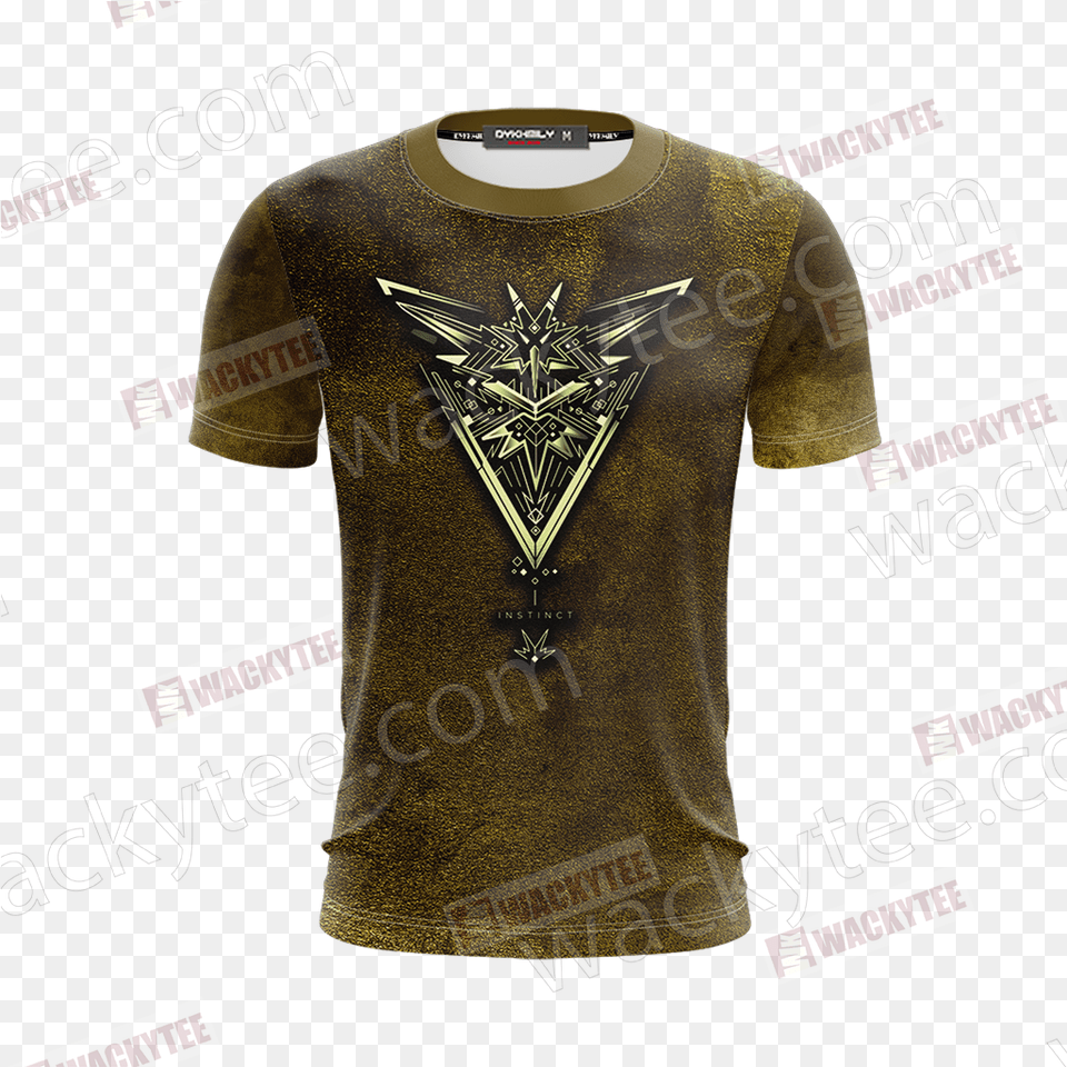 Pokemon Go House Instinct There Is No Shelter From The Storm New Unisex 3d Tshirt, Clothing, T-shirt, Shirt Png