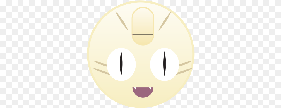 Pokemon Go Meowth Cute Monster Icon Transparent, Gold, Astronomy, Outdoors, Night Free Png Download