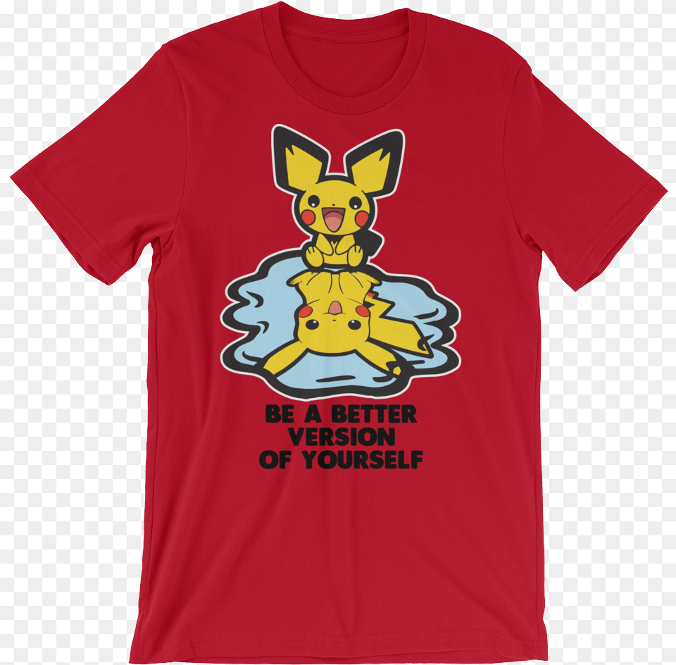 Pokemon Go Pichu Sees Pikachu Quotwanting To Evolvequot Adam Lz 240 Sx T Shirt, Clothing, T-shirt Png Image