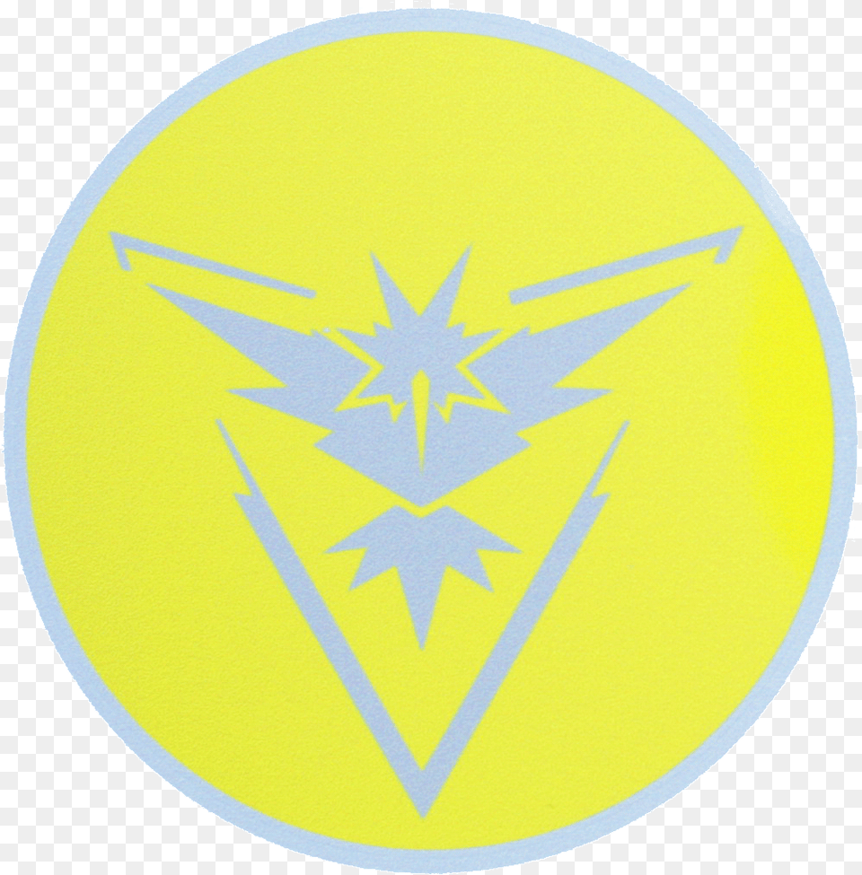 Pokemon Go Team Instinct Yellow Background Circle, Logo, Symbol Free Transparent Png