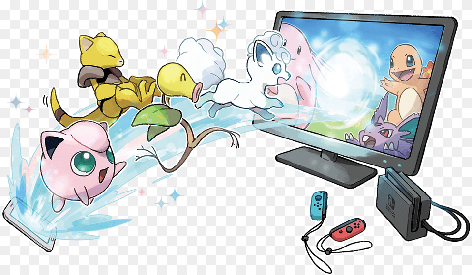Pokemon Go Transfer To Switch, Publication, Book, Comics, Computer Free Transparent Png