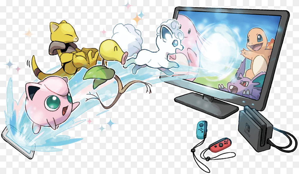 Pokemon Go Transfer To Switch, Publication, Book, Comics, Computer Free Png
