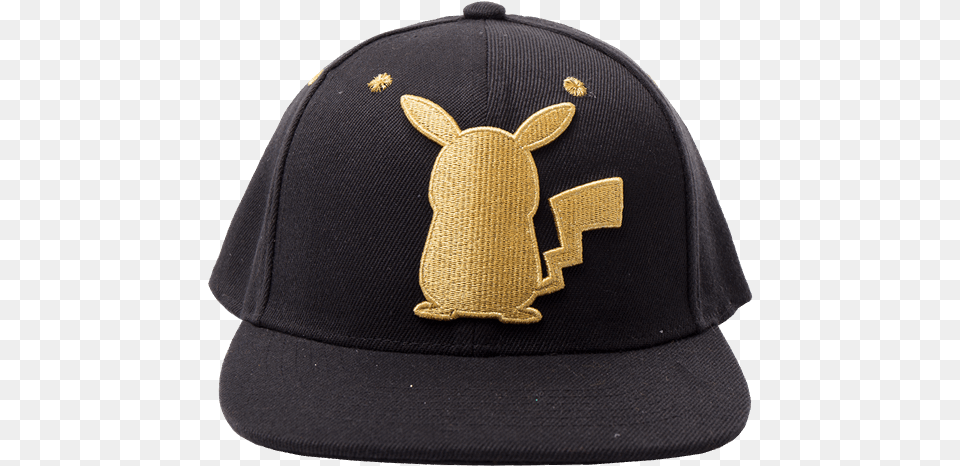 Pokemon Gold Pikachu Cap Unisex, Baseball Cap, Clothing, Hat, Accessories Free Png