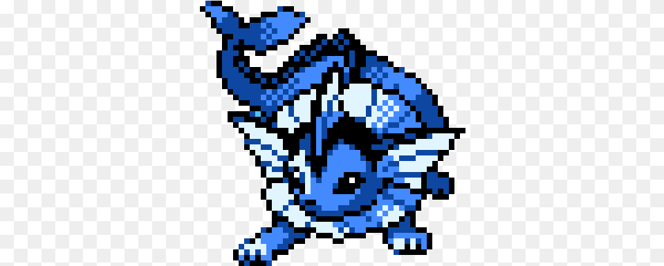 Pokemon Gold Vaporeon Sprite, Animal, Bird, Jay, Blue Jay Free Png