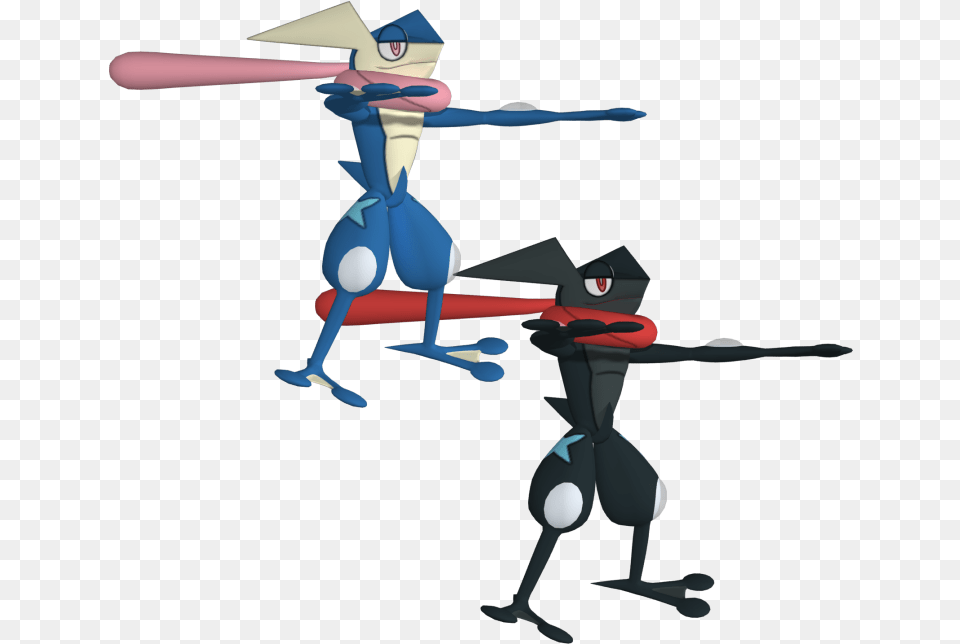 Pokemon Greninja 3d, People, Person, Baseball, Baseball Bat Free Png Download