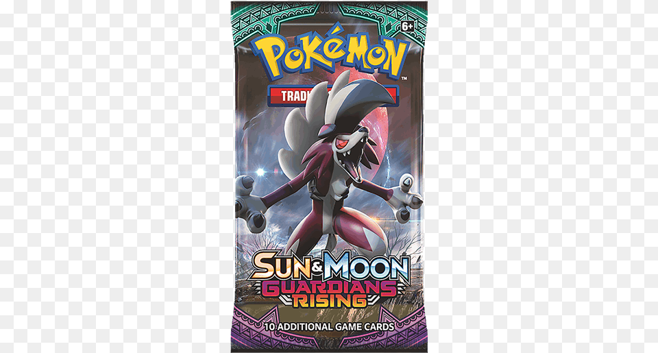 Pokemon Guardians Rising Booster Pack, Advertisement, Poster, Book, Comics Png Image