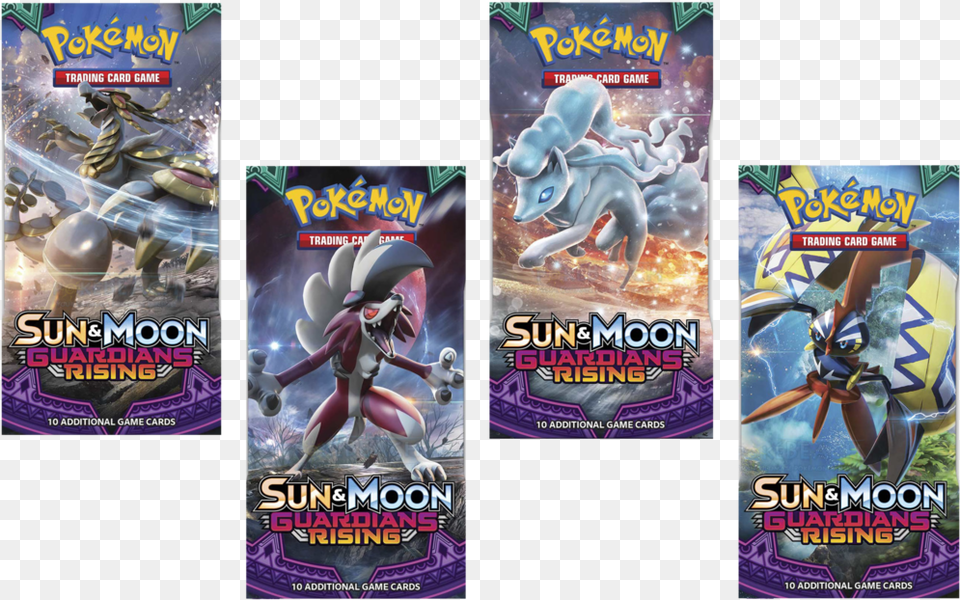 Pokemon Guardians Rising Booster Pack, Book, Comics, Publication, Adult Png