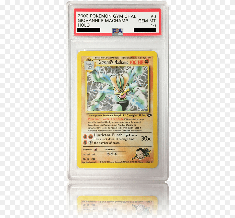 Pokemon Gym Challenge Rare Holo Giovanni S Machamp Pokemon Cards Gym Leader Set, Text, Person, Advertisement, Face Free Transparent Png