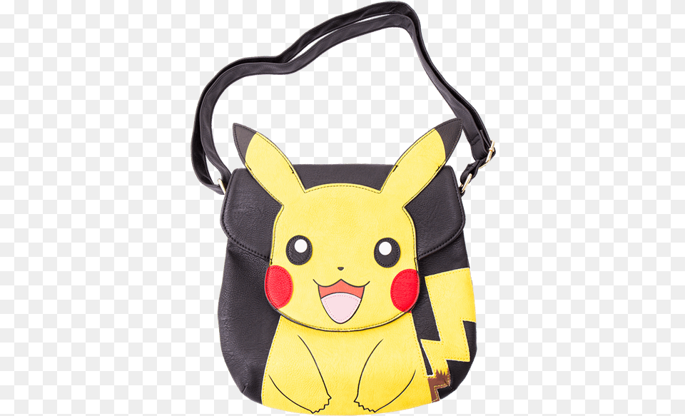 Pokemon Happy Pikachu Face Crossbody Bag Loungefly Pikachu Messenger Bag, Accessories, Handbag, Purse Png Image