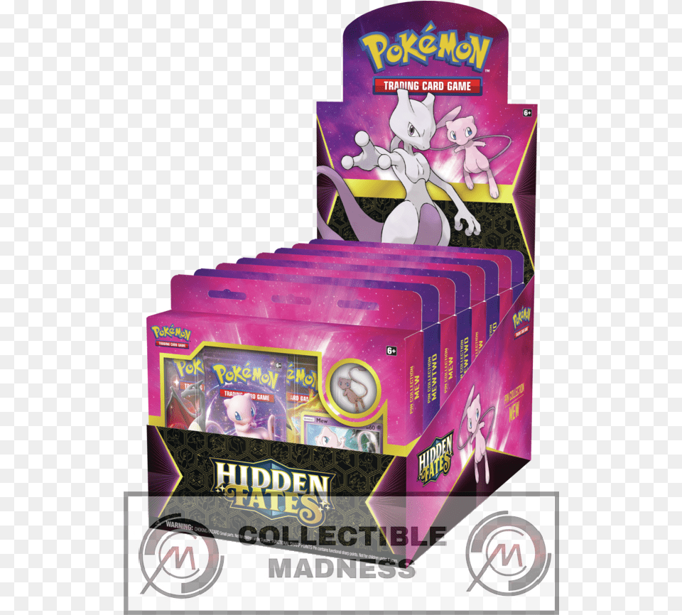 Pokemon Hidden Fates Pin Collection Box, Person Free Transparent Png