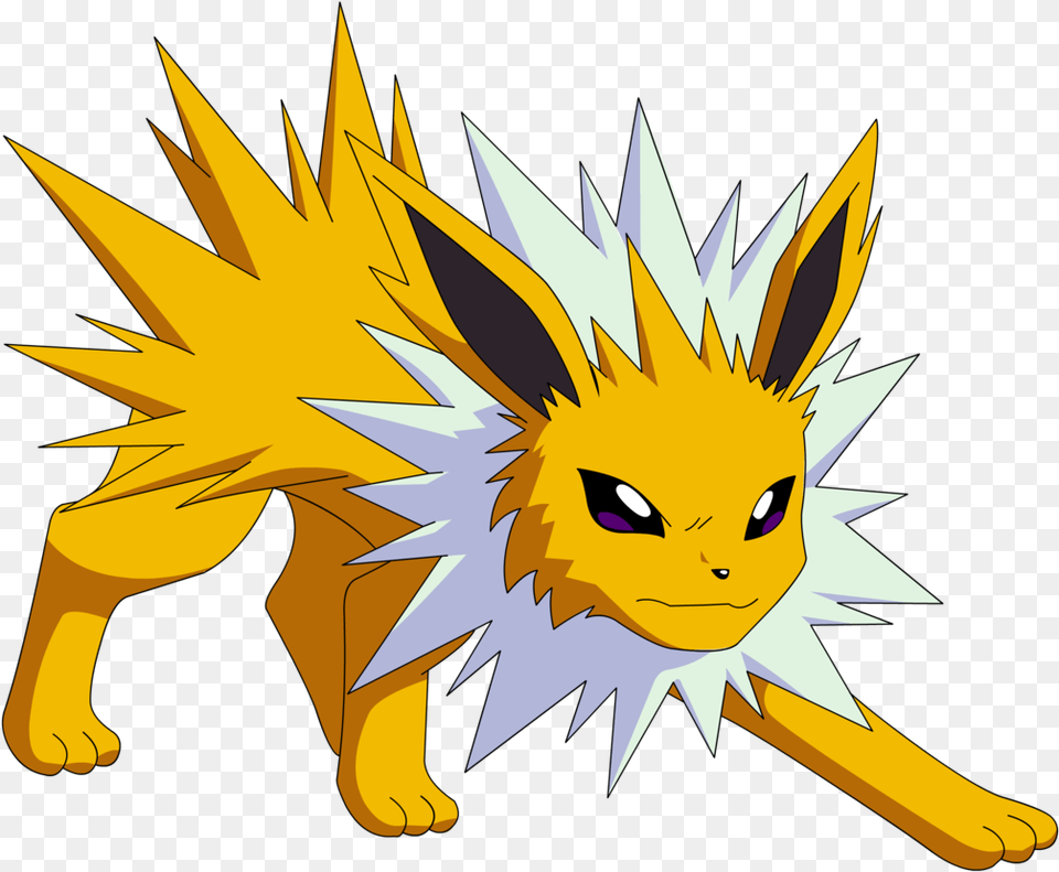 Pokemon Image Jolteon Pokemon Eevee Evolution, Face, Head, Person, Anime Free Png