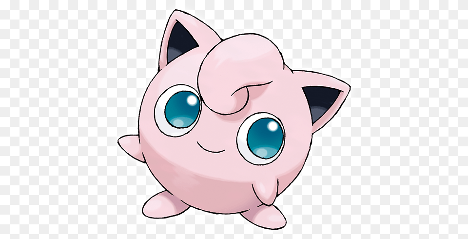 Pokemon Jigglypuff, Piggy Bank, Animal, Mammal, Pig Png Image