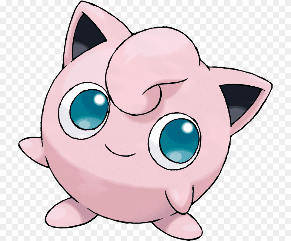 Pokemon Jigglypuff, Piggy Bank, Baby, Person Free Png Download