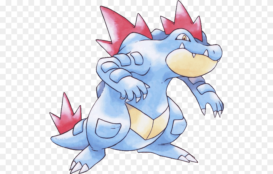 Pokemon Ken Sugimori Feraligatr, Baby, Electronics, Hardware, Person Png