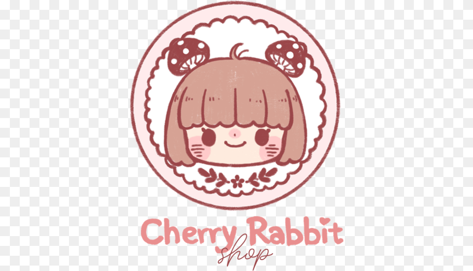 Pokemon Keychains Cherry Rabbit Girly, Sticker, Person, People, Plate Free Png