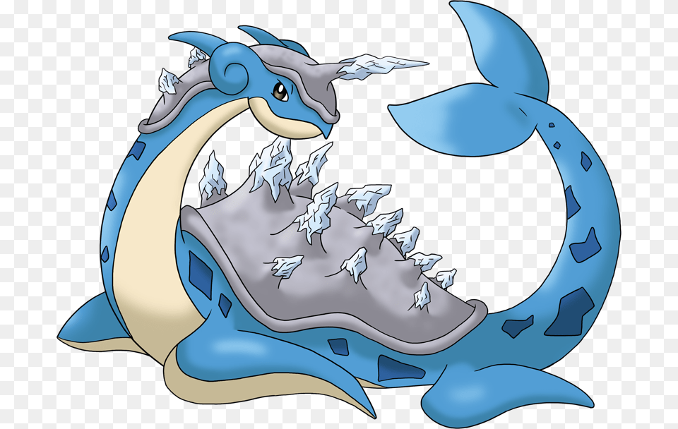 Pokemon Lapras Frost Is A Fictional Character Of Humans Mega Do Lapras, Animal, Dolphin, Fish, Mammal Free Png