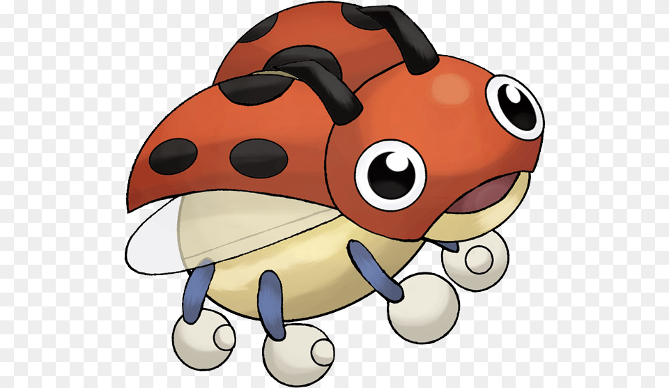 Pokemon Ledyba Is A Fictional Character Of Humans Ledyba Pokemon, Plush, Toy, Animal, Reptile Free Png