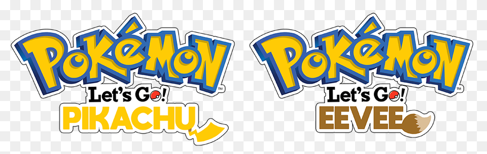 Pokemon Lets Go Pikachu Eevee, Sticker, Art, Logo, Dynamite Png Image