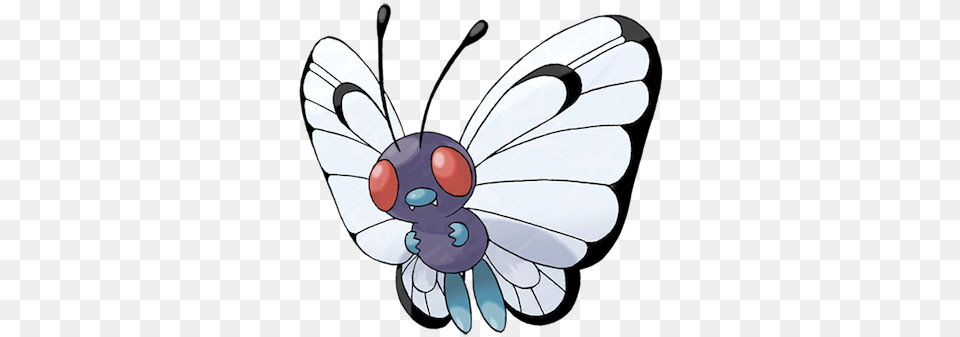 Pokemon Letu0027s Go Butterfree Stats Moves Evolution Pokmon Butterfree, Animal, Bee, Insect, Invertebrate Png