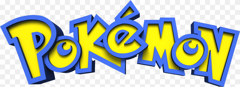 Pokemon Logo Pic Pokemon Logo, Text, Light Free Png Download