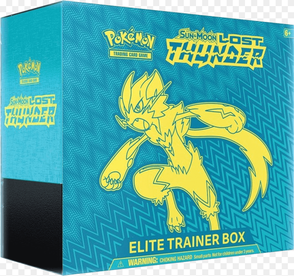 Pokemon Lost Thunder Elite Trainer Box, Book, Publication, Person, Electronics Png