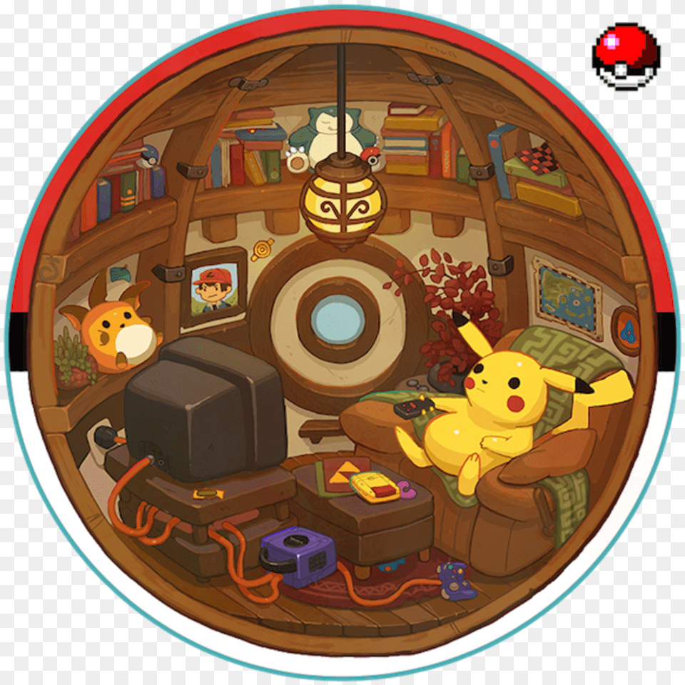 Pokemon Luxury Ball Inside, Photography, Person, Art, Painting Png Image