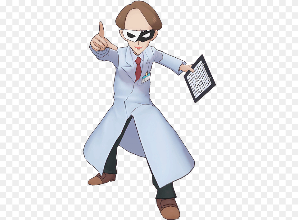Pokemon Masters Scientist, Adult, Person, Female, Woman Png Image