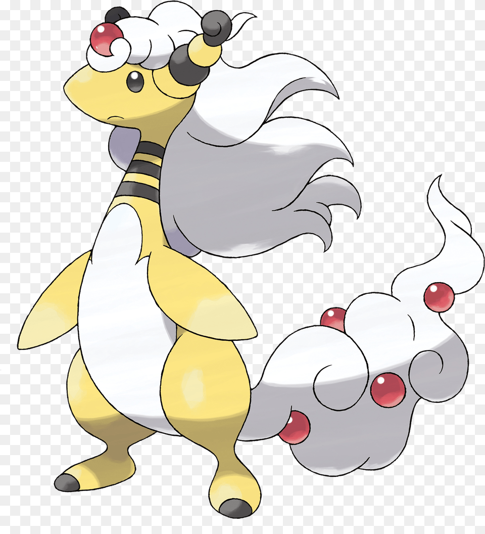 Pokemon Mega Ampharos, Cartoon, Face, Head, Person Free Png Download