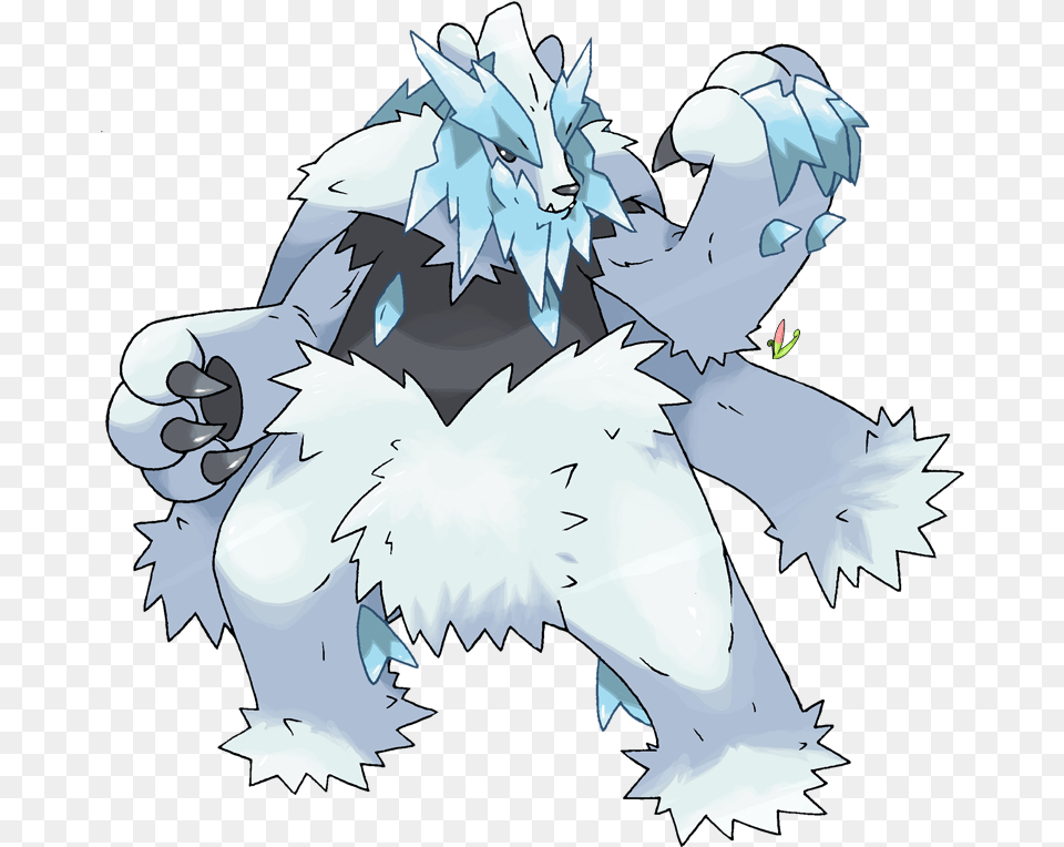 Pokemon Mega Beartic, Ice, Adult, Person, Woman Png Image