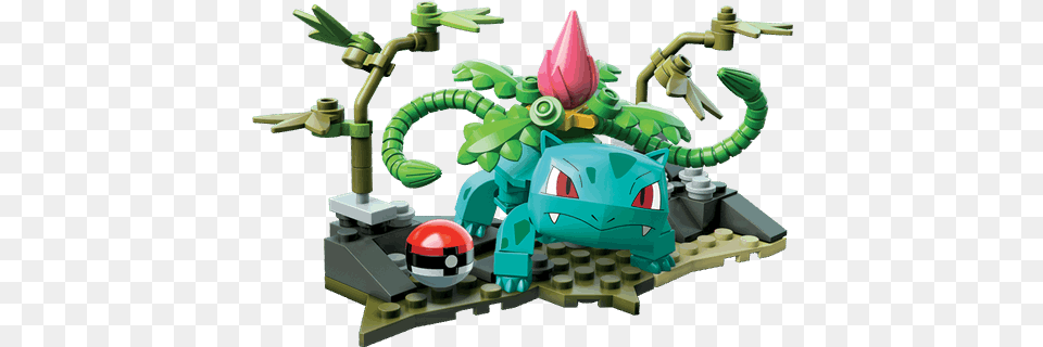 Pokemon Mega Construx Ivysaur, Toy Free Transparent Png