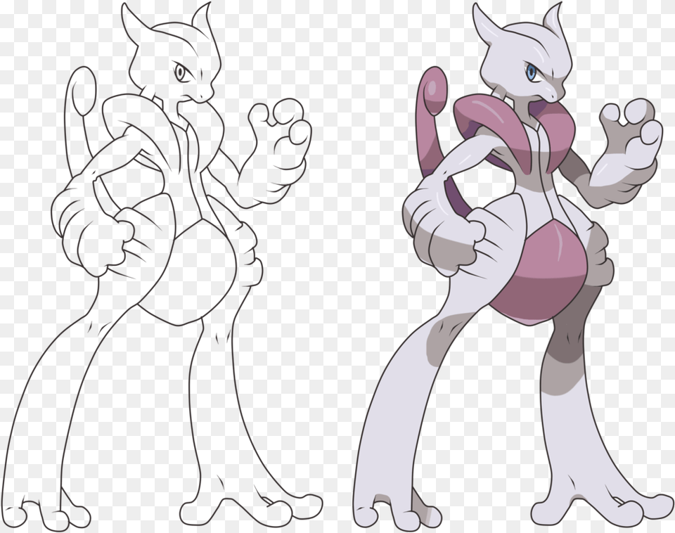 Pokemon Mega Mewtwo X Drawing Mega Mewtwo X Drawing, Cartoon, Baby, Person Free Transparent Png