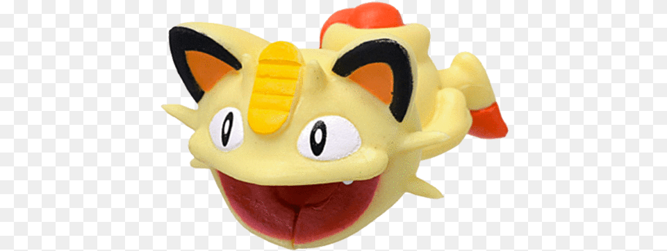 Pokemon Meowth Cable Bite Meowth, Plush, Toy Png