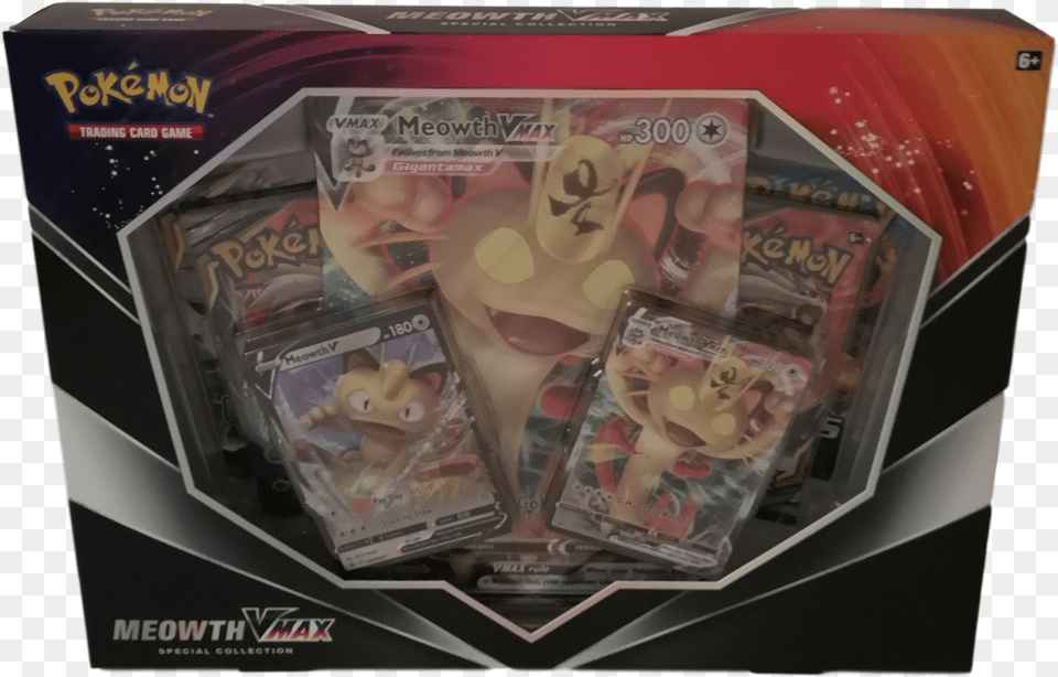 Pokemon Meowth Vmax Special Collection Pokmon Ruby And Sapphire, Book, Comics, Publication Free Png Download