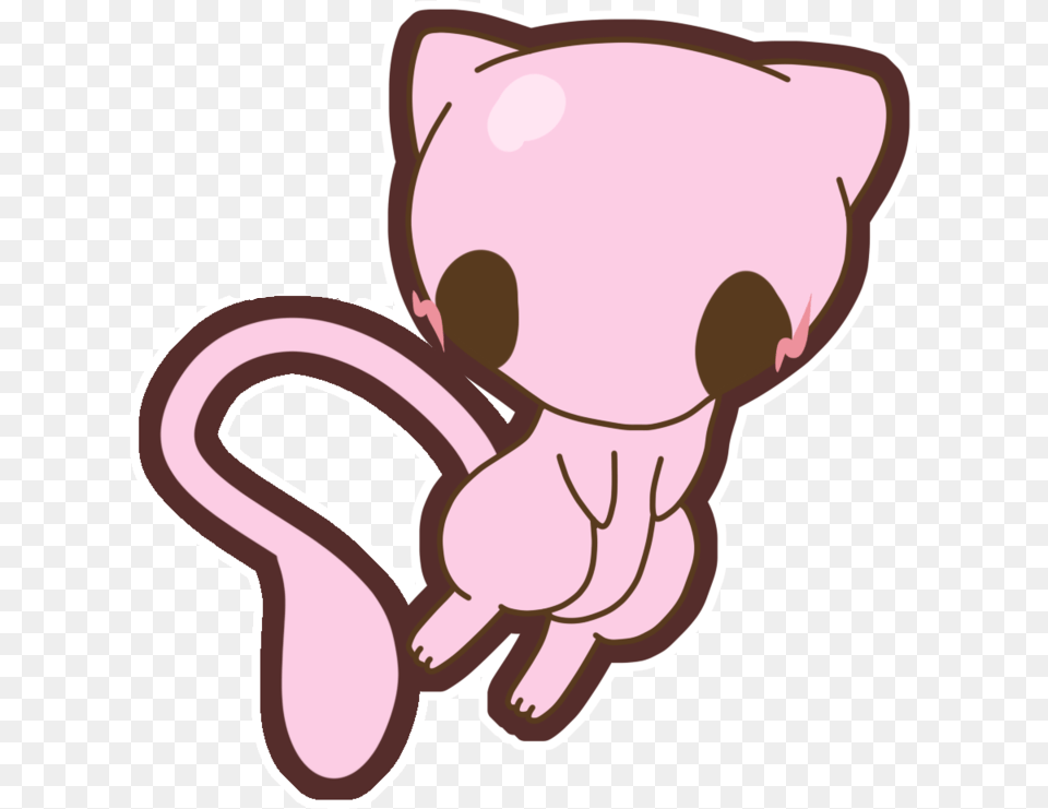 Pokemon Mew Mythical Mythicalpokemon Cute Chibi Adorabl Chibi Mew Pokemon, Body Part, Hand, Person, Baby Free Png Download