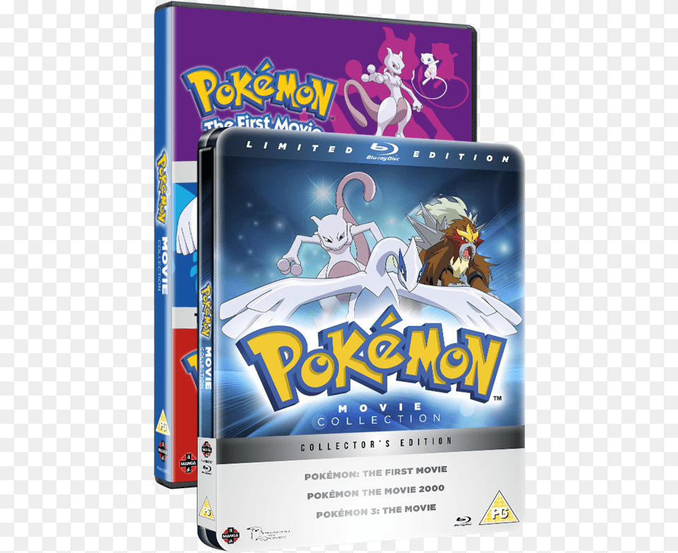 Pokemon Movie 1 3 Collection Pokemon Movie 1 3 Collection, Advertisement, Poster, Book, Publication Png