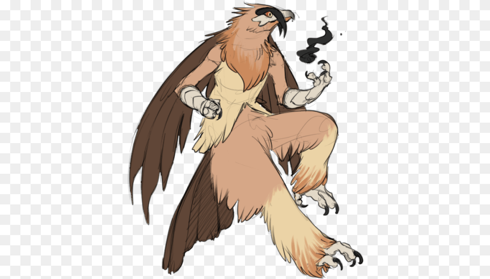 Pokemon My Art Blaziken Subspecies I Actually Have A Bearded Vulture Pokemon, Person, Animal, Bird, Electronics Png Image
