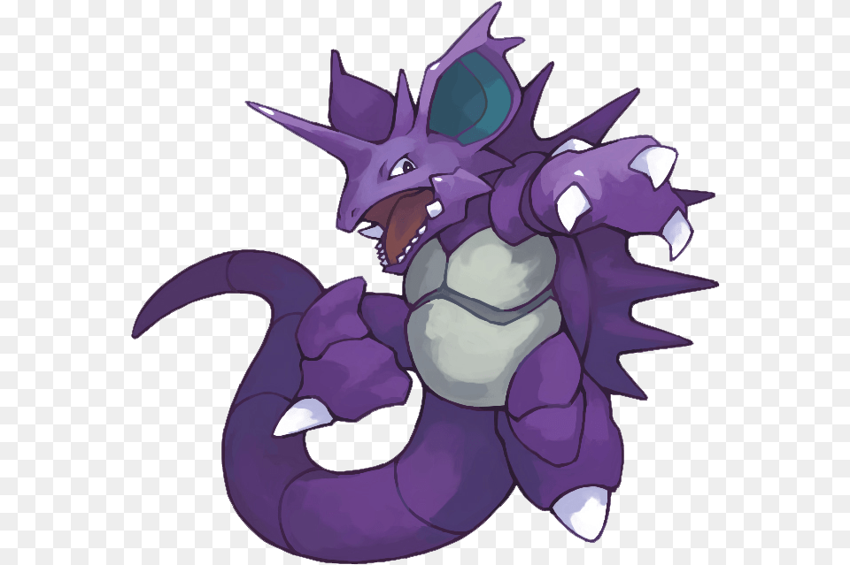 Pokemon Nidoking, Purple, Electronics, Hardware, Dragon Free Transparent Png