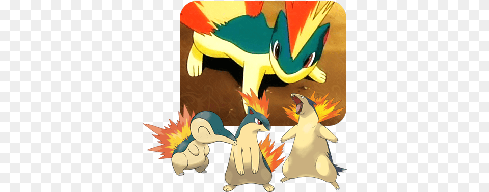 Pokemon Of The Week Pokemon Cyndaquil Evolution Line, Animal, Bird, Art Free Transparent Png