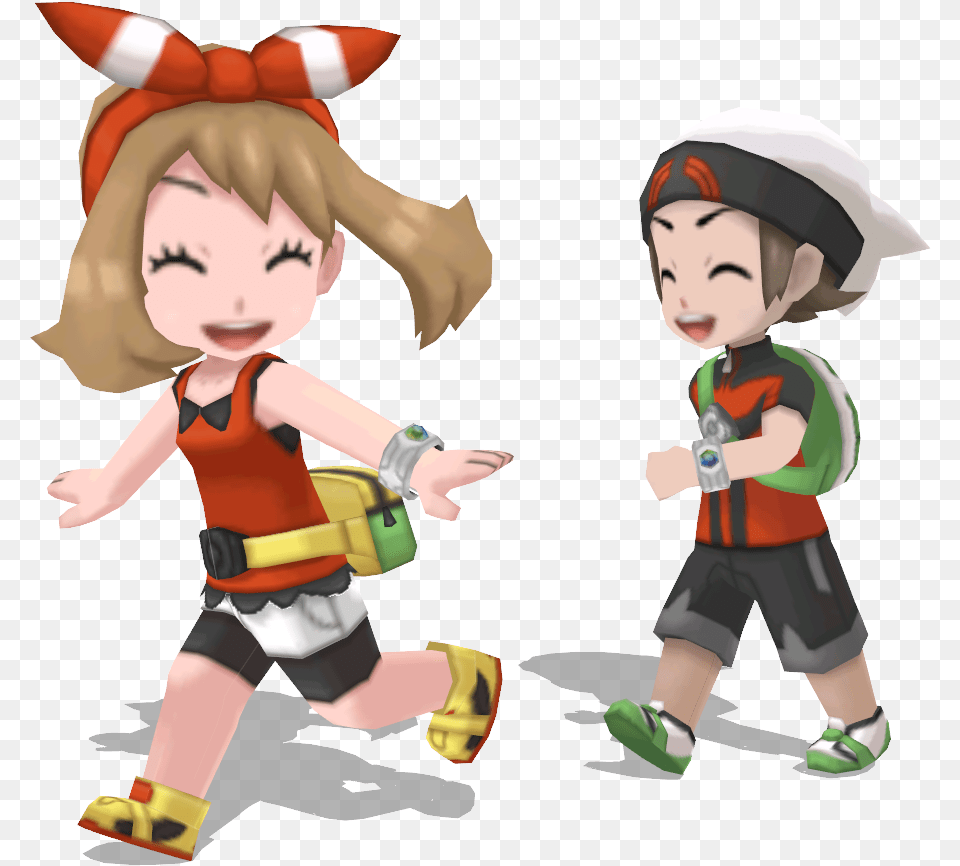 Pokemon Oras Character Model, Baby, Person, Book, Comics Png