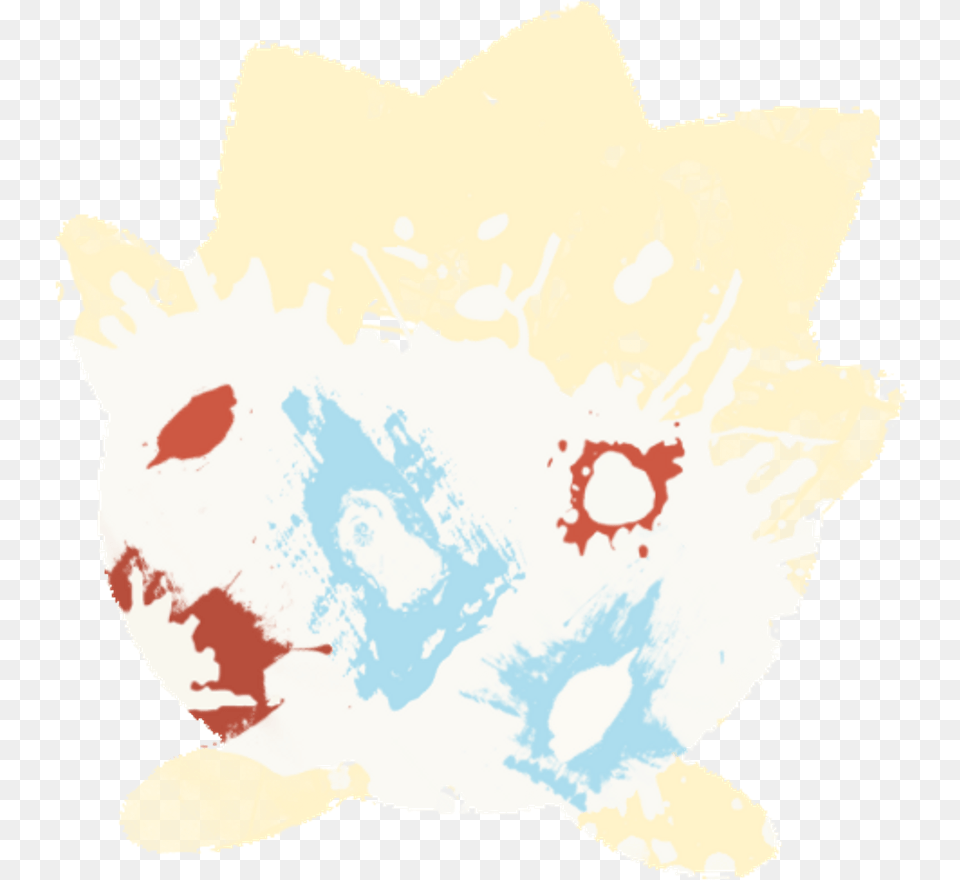 Pokemon Paint Splatter Spray Art Artistic Watercolor Togepi, Plush, Toy, Baby, Person Free Transparent Png