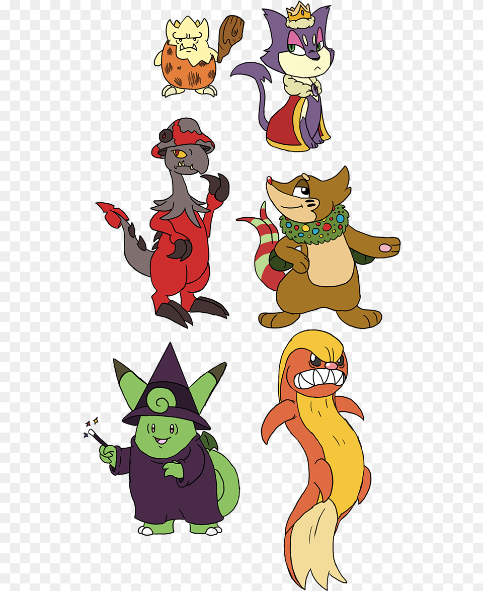 Pokemon Painted As Neopets Sloths Pokemon, Cartoon, Baby, Person, Book Png Image