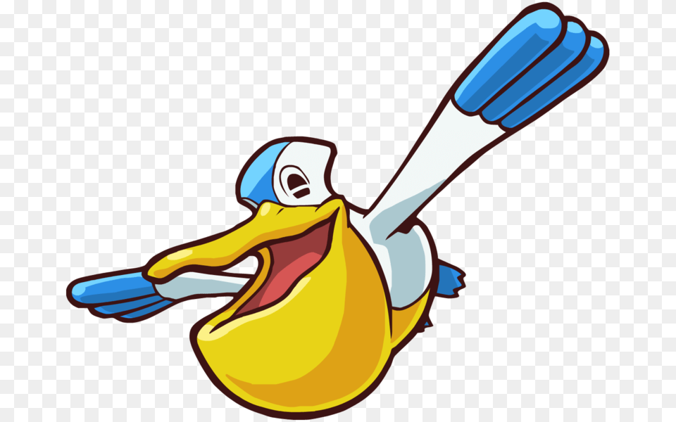 Pokemon Pelipper Toilet, Animal, Beak, Bird, Smoke Pipe Free Png