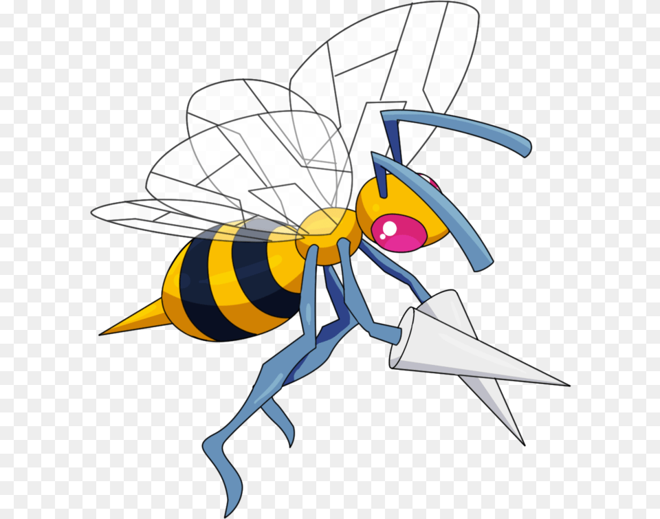 Pokemon Pets On Twitter Beedrill Pokemon, Animal, Bee, Insect, Invertebrate Free Transparent Png