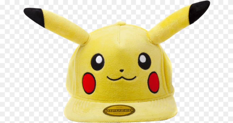 Pokemon Pikachu Pikachu Plush Snapback Peluche Pokemon, Baseball Cap, Cap, Clothing, Hat Free Png