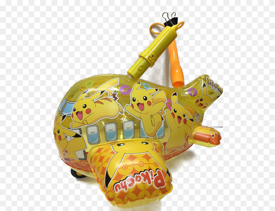 Pokemon Pikachu Plane Lantern Crab, Inflatable Free Transparent Png