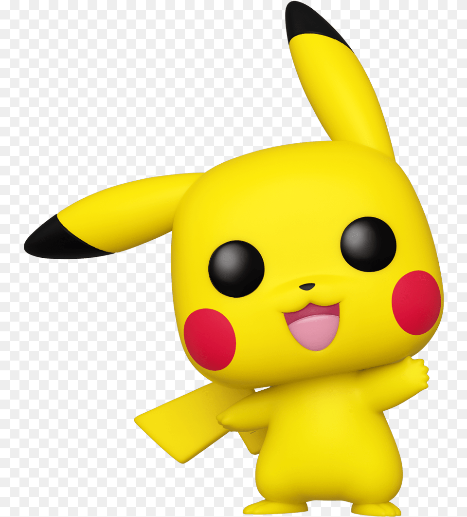 Pokemon Pikachu Waving Pikachu Funko Pop, Plush, Toy Free Transparent Png