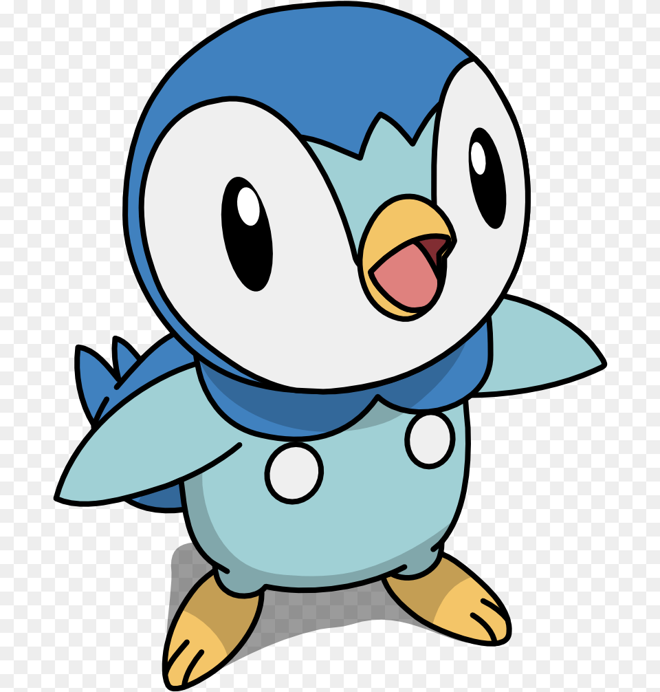 Pokemon Piplup, Animal, Fish, Sea Life, Shark Png Image